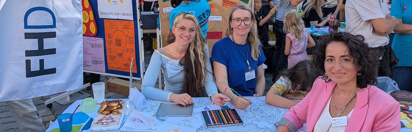 Gemeinsam für Vielfalt: FHD und AFBB beim Gastmahl „Dresden is(s)t bunt“