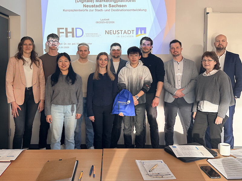 Praxisprojekt Neustadt in Sachsen im Studiengang Tourismus & Event Management an der Fachhochschule Dresden