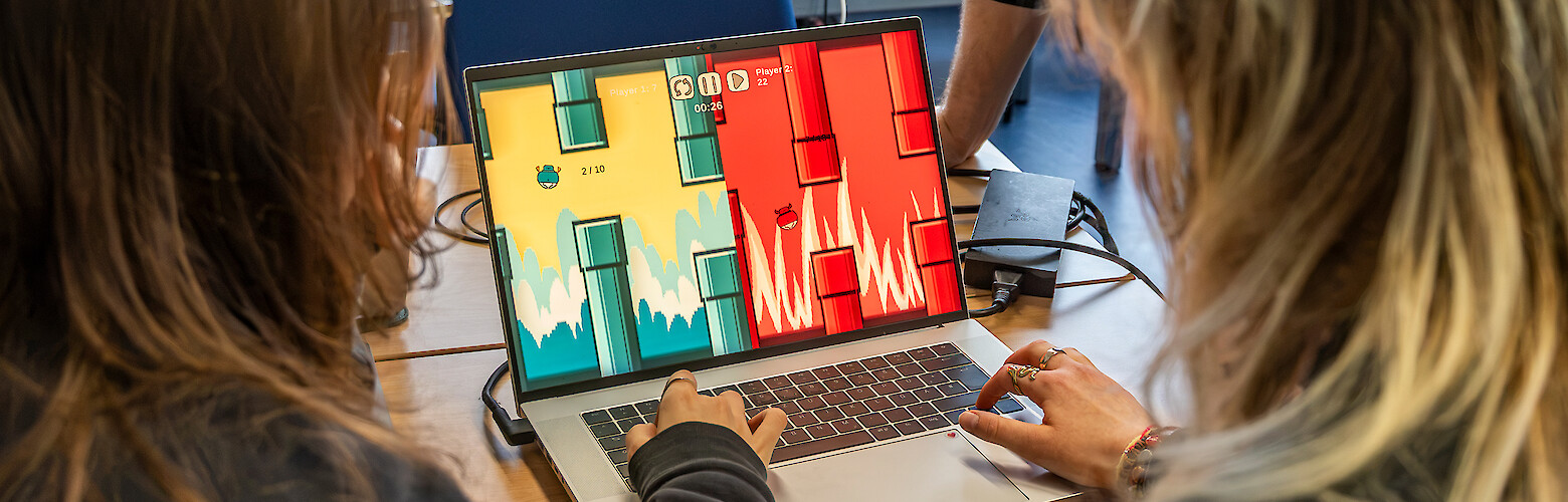 GameJam im Studiengang Digital Media Design: Studierende entwickeln eigene Spiele